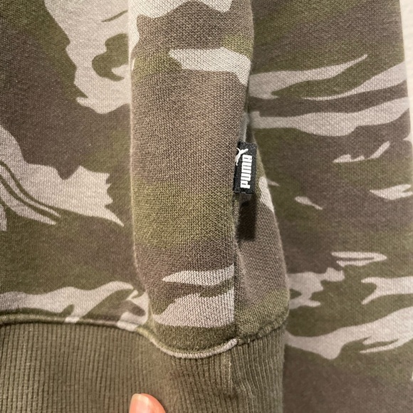 Puma camo hoodie sweatshirt size Small - Picture 3 of 6
